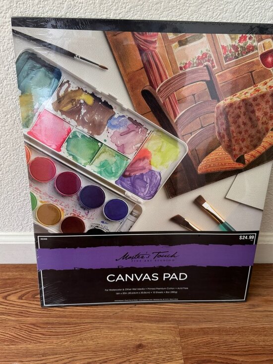 Other - NEW Sealed Master's Touch Canvas Pad 16" x 20"